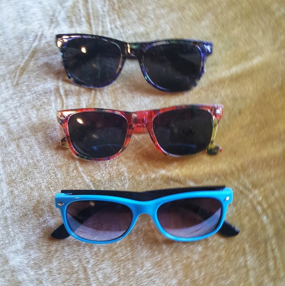 Set of 3 wayfarer Sunglasses